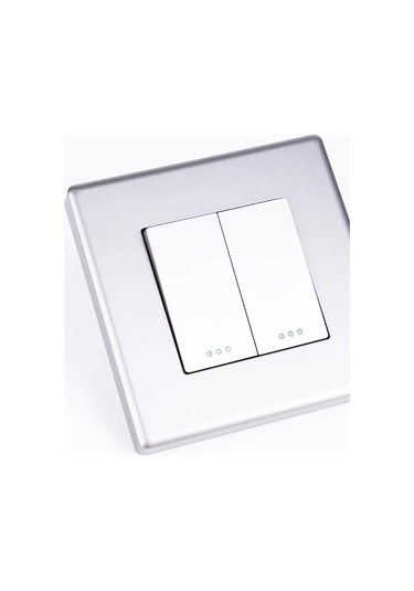 Tocterra Geçişli İki Düğmeli Tonlamaşsız Gri Anahtar 292836186