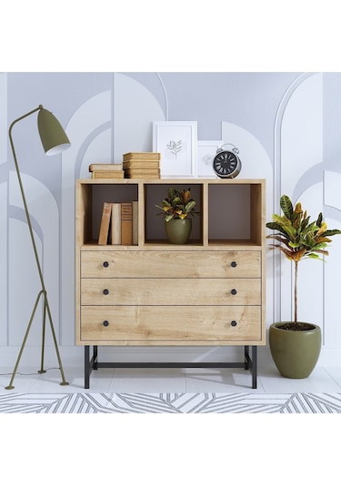 Decormet Carla Şifonyer Safir Meşe Diğer