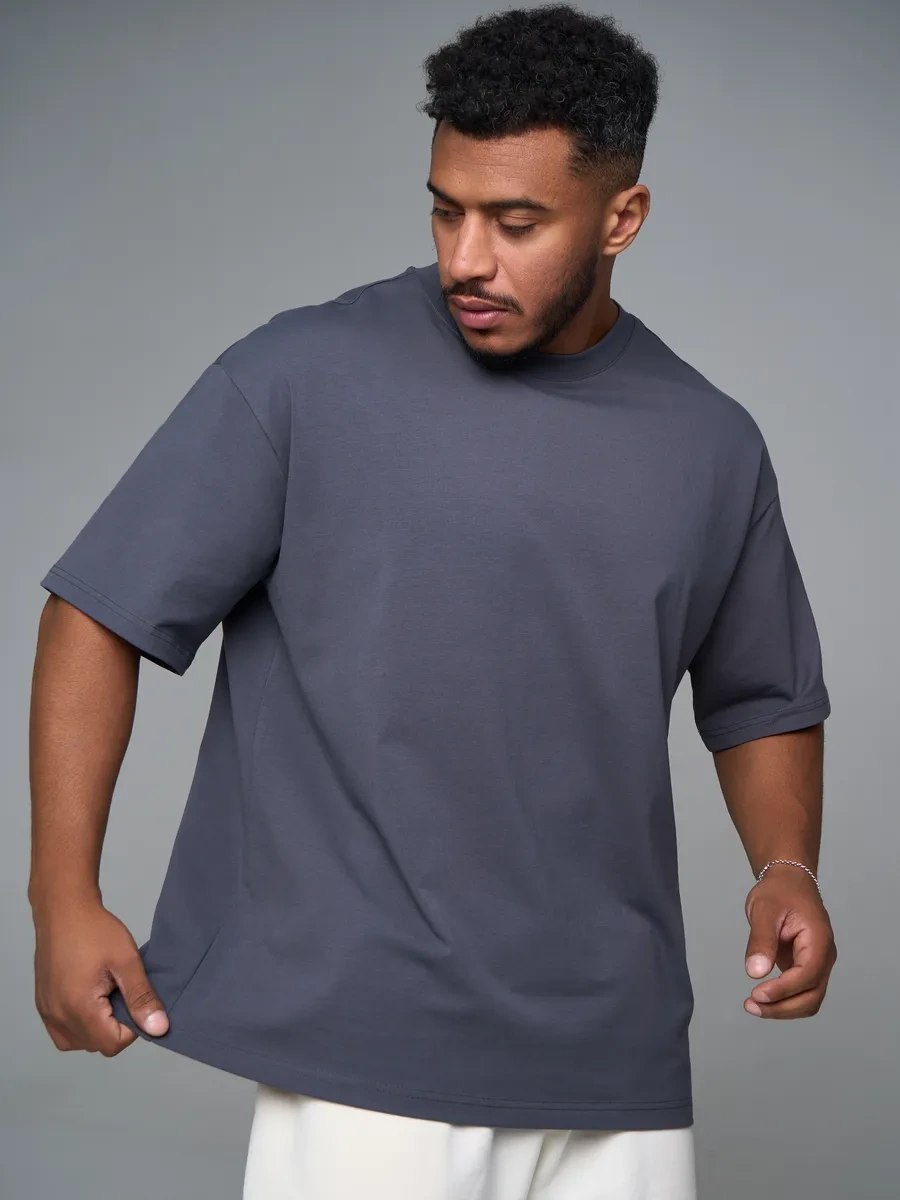 Stıngray Oversize Gri Kalın Tişö 313124921 Koyu Gri