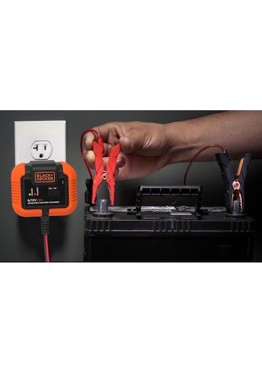 Depohaus Black+Decker Bxa21 6V/12V 72A Akıllı Akü Şarj Ve Akü Bakım Cihazı