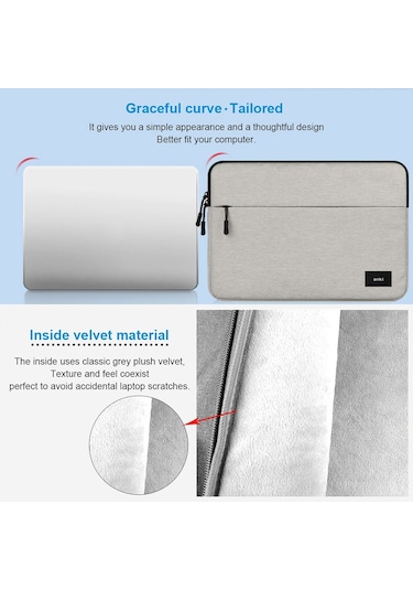 Kılıf İnç Çanta Kılıf Dizüstü Bilgisayar Pembe 13,3 İnç Pembe Diğer