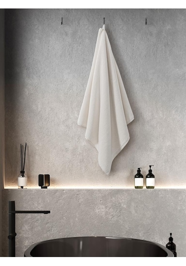 Microcotton Mora El Havlusu 50x90 Krem
