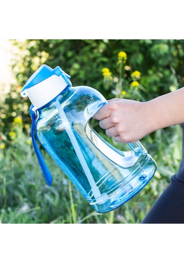 Porsima 161643-003 Bpa Free Pipetli Sporcu Su Şişesi Matara Suluk