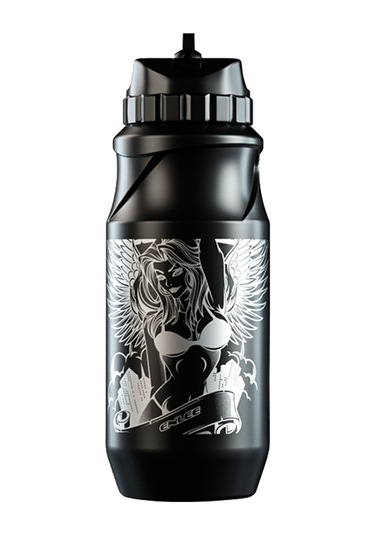 Youmex Spor Su Şişesi 650ml - Bisiklet, Yürüyüş, Kamp İçin - Pp+pe+pc Malzeme - Siyah-renkli - Isı Dayanıklı Siyah