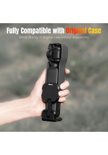 Djı Osmo Pocket 3 Startrc Metal L-şekilli Genişletme Braketi İçin Siyah