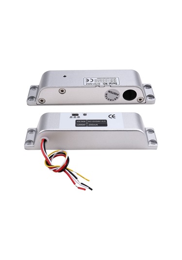 Leasetake Elektrikli Damla Cıvata Kilidi 4 Kablolu Dc12v Elektronik Gömme Kilitler Ahşap Kapı Kilidi Demir Kapı Kilidi