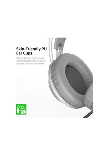 Primepickings Ajazz Ax120 Usb Kablolu 3.5mm Stereo Oyun Kulaklığı, Gürültü Önleyici, Mikrofonlu, 50mm Sürücü, Pembe, Mükemmel Ses