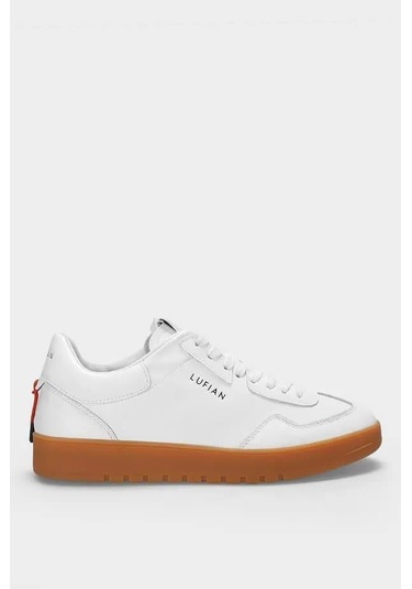 Lufian Luana Beyaz Hakiki Deri Kadın Sneaker Ayakkabı 121230029 Beyaz