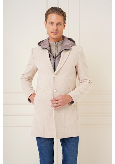 Efor Ka 089 Slim Fit Bej Spor Kaban Bej