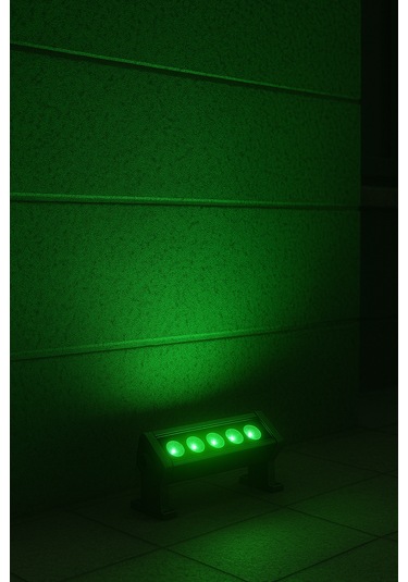 Goben Light Wallwasher 6w 20 Cm Duvar Boyama Armatürü-yeşil Yeşil