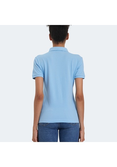 Slazenger VERA I Kadın Polo Yaka Mavi Tişört