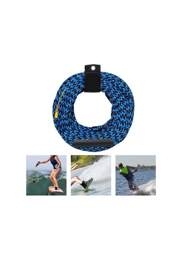 Ganzhoushop Wake Suntek Su Sporları Mavi Için Halatı Çekme Boarding Cw
