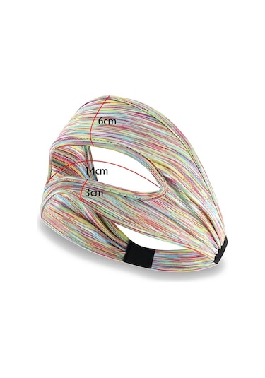 Vr Gözlük Başa Monte Nefes Alabilir Tere Dayanıklı Göz Maskesi Renkli