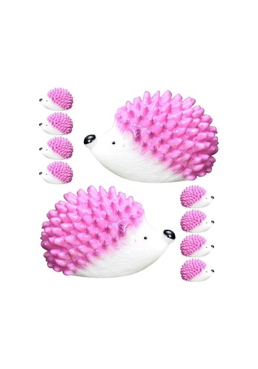 Bahçe Minyatür Hayvan Reçine Kirpi Minyatür Tasarım Mini Bahçe De