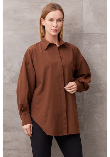 Dparis Basic Oversize Gömlek