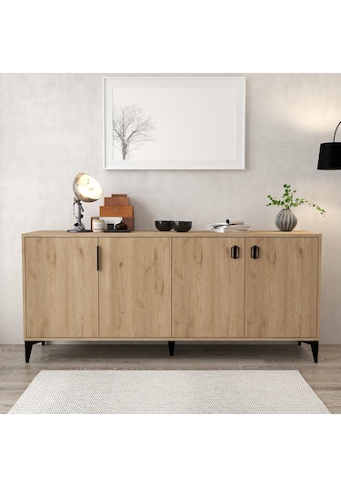 4006 Deren Konsol 180 Cm Sepet - Tv Ünitesi - Yemek Odası - Kahve Köşesi Sepet