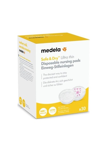 Medela Safe & Dry Tek Kullanımlık Göğüs Pedleri 30 Adet