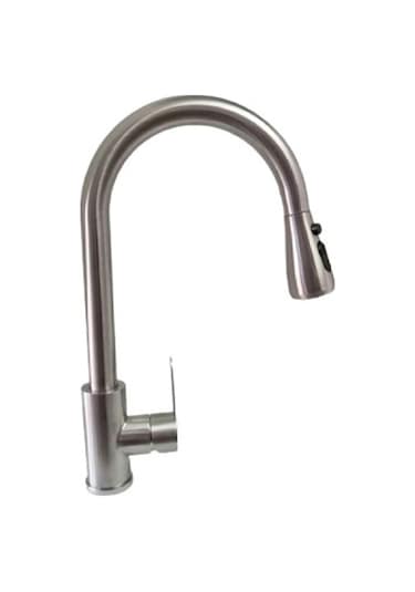 Fleko 304 Paslanmaz Çelik Spiralli Mutfak Bataryası Inox