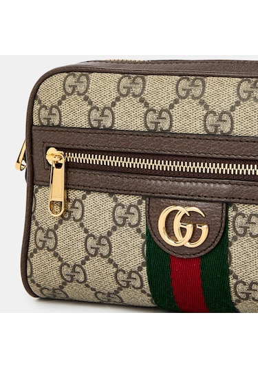 Gucci Ophidia Crossbody Bag Kahverengi