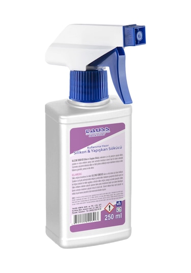 Tauss SILICONE REMOVER / SPRAY (Kullanıma Hazır Silikon & Yapışkan Sökücü) 250 ml