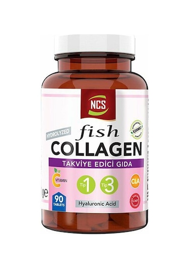 Ncs Balık Kollajen Type 1-3 Cla Biotin Çinko 90 Tablet