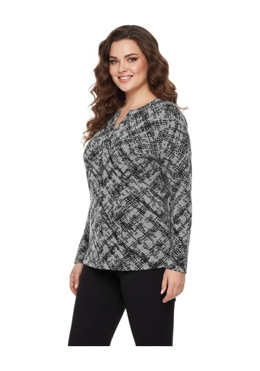 Wearon Kadın Yumoş Düğmeli Modelli Bluz Bgl-st05135 Gri