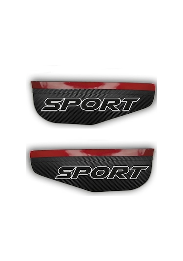 Suzuki Jimny İle Uyumlu Carbon Sport Ayna Yağmur Koruyucu Rüzgarlık