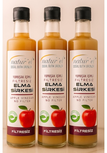 Natur'el Elma Sirkesi 500 ML