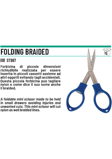 Colmic Folding Braided Balıkçı Makası