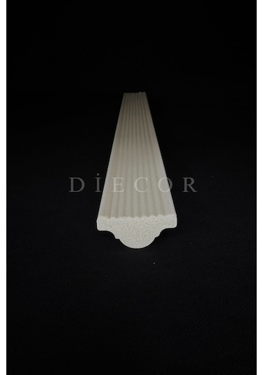 Diecor Dekoratif Boyanabilir 4 Cm Duvar Çıtası Hazır Kesimli 5 Adet Çerçeve Paketi Bej Model:xa278