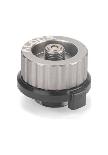 Alocs Gümüş Açık Piknik Için Kamp Sobası Adaptörü Alüminyum Alaşımlı Gümüş