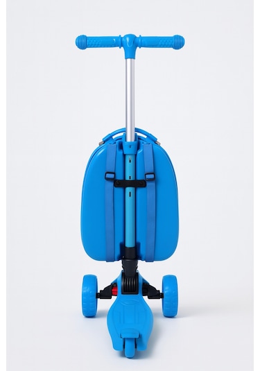 Heybee Luggages Heybee Sevimli Canavar Scooter Mavi Çocuk Valiz Diğer