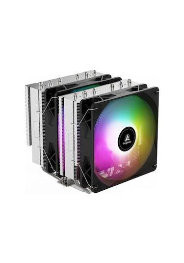 Segotep Fz6 Pro Siyah 2x120mm Kule Tipi İşlemci Soğutucu Lga 1700 Ve Am5 Uyumlu