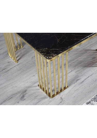Premium Kare Orta Sehba Zigon Sehba Lambader Komple Set Premium Gold Altın