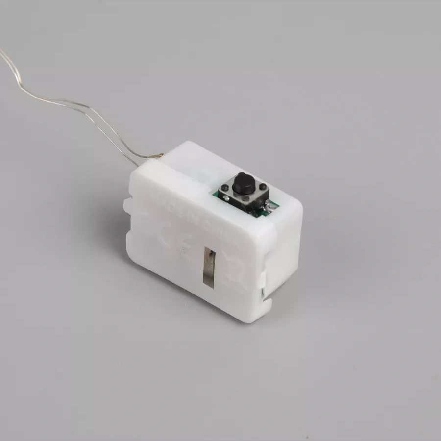 Luazon Lighting Pil İle Çalışan Çiy Işığı Zincir, 1 M 175967366 Beyaz