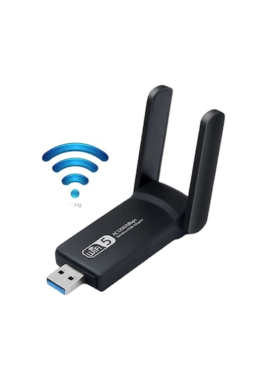 Grc Accessory AC1300  Mbps Dual Band USB 3.0 Kablosuz WI-FI Alıcı Adaptör