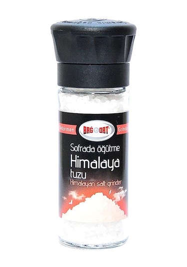 Bağdat Sofrada Öğütme Himalaya Tuzu Değirmen 110 G