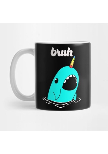 Bruh Meme Kupa Bardak Çok Renkli