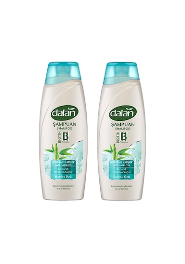 Dalan Şampuan Bambu Özlü Dökülme Karşıtı 450 Ml X 2 Adet