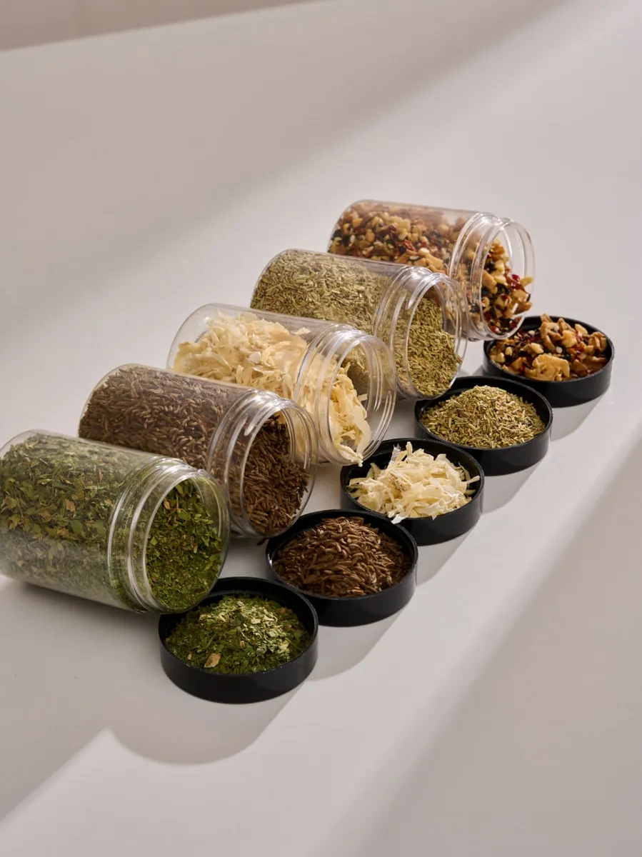 Palitra Uuta Plastik Dökme Baharat Şişeleri Seti 340319314 Beyaz