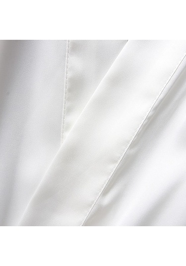 Sones Bornozlar Zarif Pijama Dantel Kadın Elbise Kimono İpek Bornoz Pembe