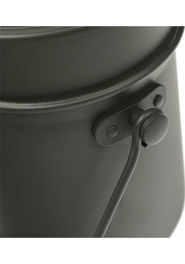 Ulzyvf Renkli Alüminyum Tencere Seti 1.2l/1.5l - Kampçılık, Balıkçılık, Piknik İçin Çok Renkli Çok Renkli