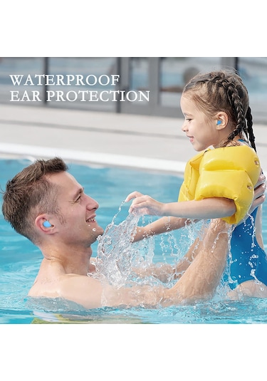 Inf 12'li Ses Geçirmez Silikon Kulak Tıkacı Paketi