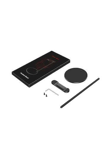 Vkemall New Bee Nb-z3 Siyah Alüminyum Kulaklık Tutucu - Ev/ofis İçin Evrensel, Anti Kayma, Yumuşak Deri Yastık