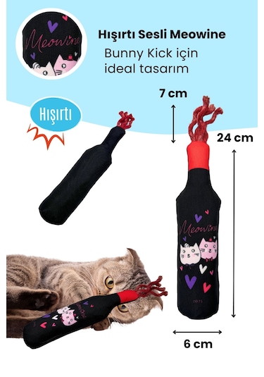 Miyav Love You Peluş Kedi Oyuncak Seti