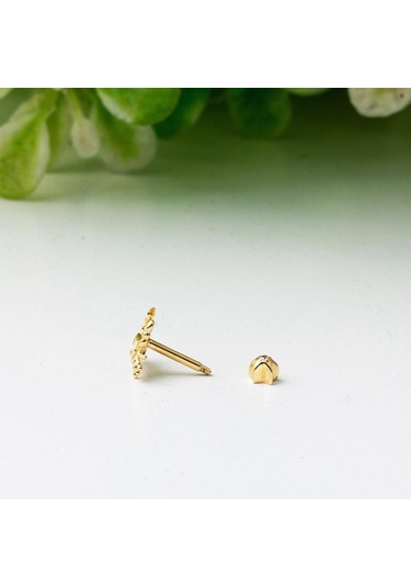 Bilezikci  14 Ayar Altın Yengeç Tragus Küpe Kphsy14k22508