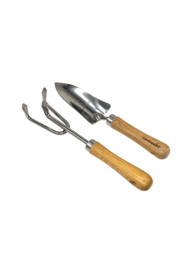 Gardenwind Natural P602002 Paslanmaz 2Li Bahçe Seti Dar Kürek  Ve