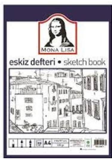 Südor Mona Lisa A4 Eskiz Defteri 50 Yp 120 G