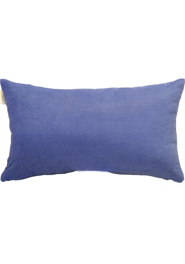 4'lü Kadife Dokulu Kırlent Kılıfı Açık Mavi-2583 Mavi