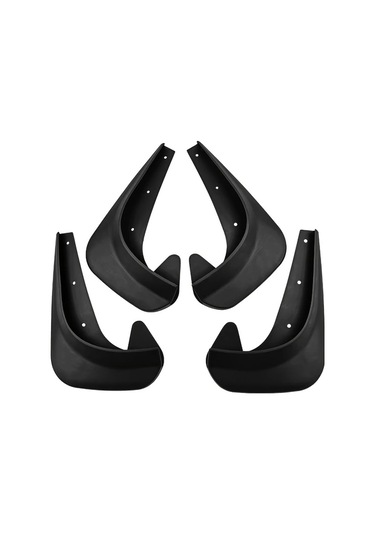 Dashanshop 4 Parça Su Geçirmez Oto Jant Kapağı Seti Takım Araçları Koruma Siyah Turuncu Dikiş